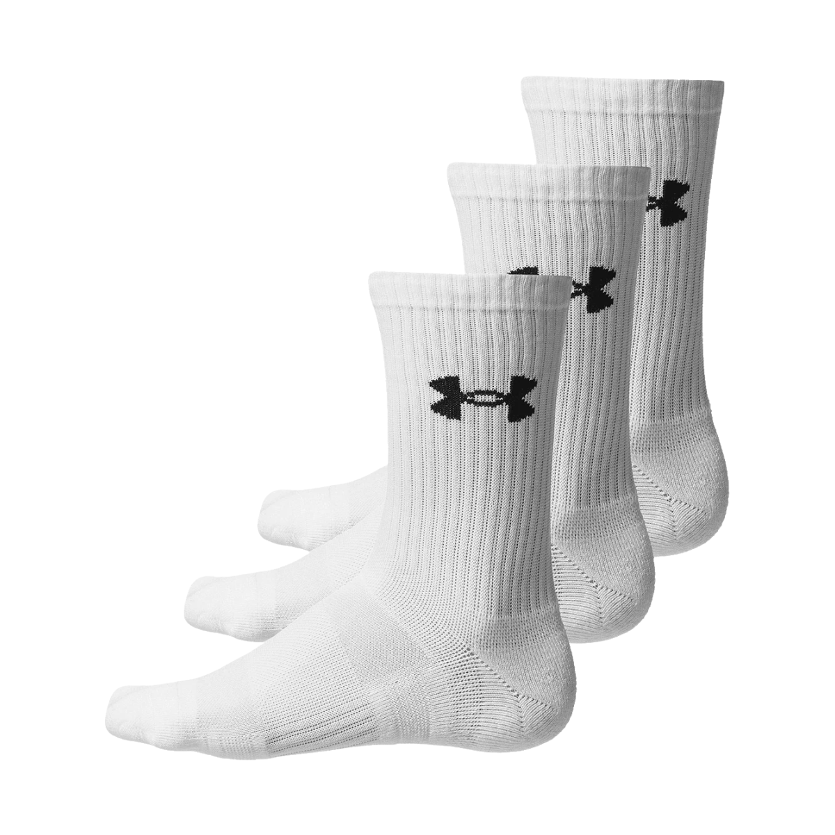 UA Performance Cotton 3P Crw